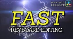 Fast Keyboard Editing Workflow in DaVinci Resolve 17 Edit Page